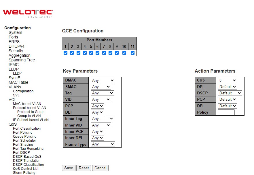 Figure 2.108 Adding New QCE Configuration