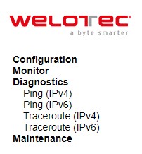 Figure 4.1 Diagnostics Menu